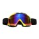 Mask glasses for riding, glass blue-violet chameleon, bomber, OM-26