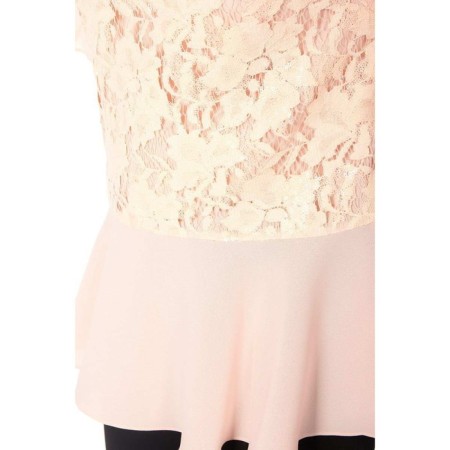 Female blouse, size 42, pink color-3