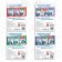 The set "My first prescriptions", 4 pcs. 20 pages, a5, blue tractor