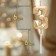 Candle in the cake on the skewer "Almaz", the number "3", champagne, 4.8x2.6 cm