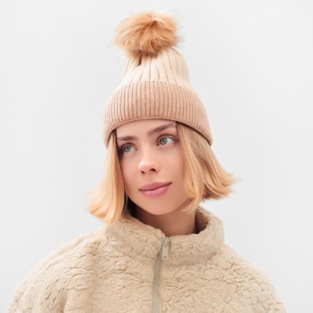 Women's hat minku, sandy color, rr 58-60
