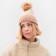 Women's hat minku, sandy color, rr 58-60