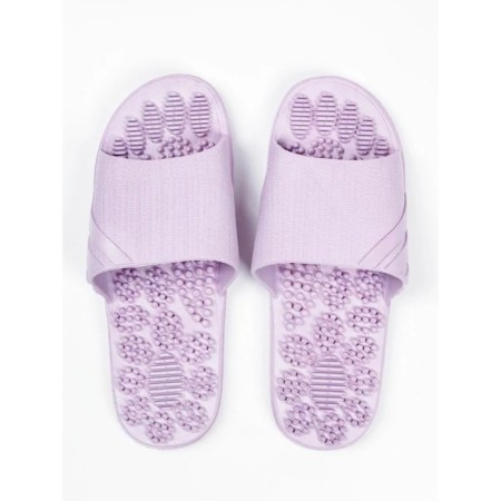 Slippers with a massage effect, open nose, size 40-41, purple color-7