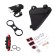 Set for bicycle 4 in 1: battery flashlight, repair kit, bicycle key, bag