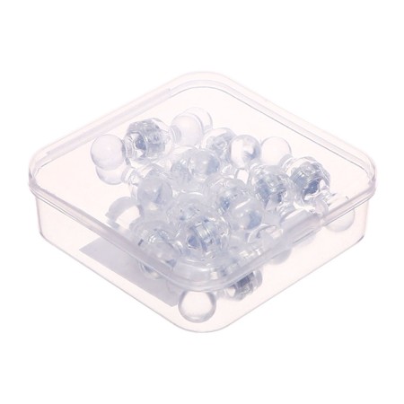 Set of magnets 22 pieces for boards "Pen", 11x17 mm, transparent