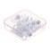 Set of magnets 22 pieces for boards "Pen", 11x17 mm, transparent