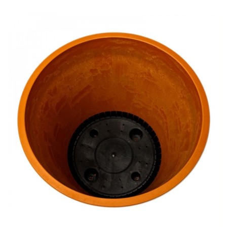 Kashpo for flowers and plants, 18l new terracotta 35x35x33cm-1