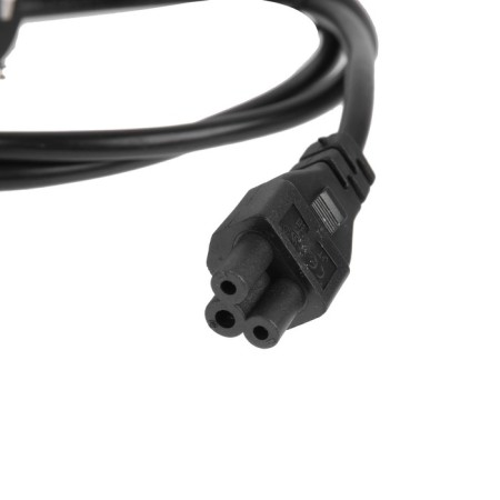 Power cable Cablexpert PC-186-Ml12-1M, Schuko-C5, 10 A, black-1