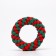 Cable toy "New Year's Ring", up to 12 cm, up to 85 g, green/red