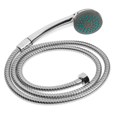 Bath mixer Zein Z4051, short surge, crane boux brass 1/2 ", shower set, chrome-7