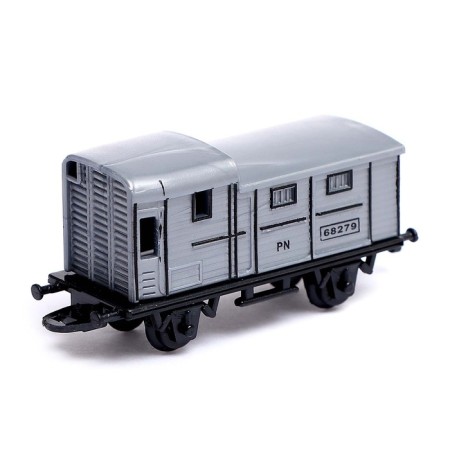 Metal train "Classics", with 4 wagons, inertia, mix-8