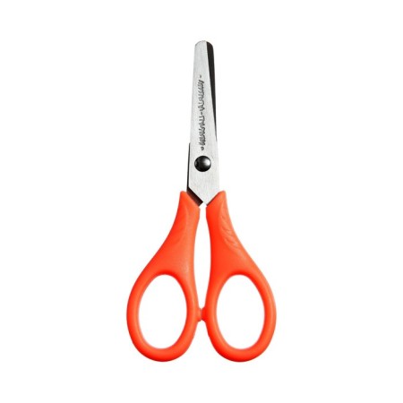 Scissors 12.8 cm children's multi-bullets "Raccoon Adventures", mix, euro suspension-4