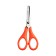 Scissors 12.8 cm children's multi-bullets "Raccoon Adventures", mix, euro suspension