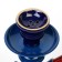 Hookah "tunch", 25 cm, 1 pipe, blue