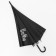 Umbrella female cane "If you read it, it rains", 8 knitting needles, d = 91 cm, black color