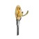 Hook furniture tundra TKD027, two -rod, gold