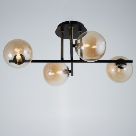 Chandelier 21127/4 bk black 4x40W G9 55x41x20.5cm-1