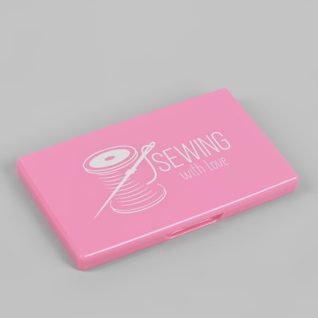 Magnetic needle, 11 × 6.5 cm, bright pink color-3