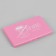 Magnetic needle, 11 × 6.5 cm, bright pink color