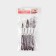 A set of pastry scapula, mastikhins, 22 × 2 × 1.5 cm, 5 pcs