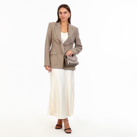 Women's bag with lightning, gray color-10