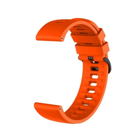Smart hours strap, 22 mm, silicone, orange-1