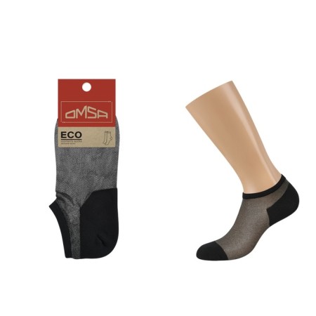 Women's socks superior Omsa Eco, size 35-38, Nero color