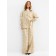 Women's shirt minku: casual collection beige color in cage, river 48