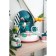 Glass stand for the cake rotating the “Tropics” shares, D = 32 cm ㅤ