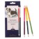 Pencils 24 colors, 12 pieces, twincolor