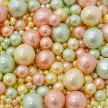 Confectionery sprinkling "Delicate shine": vanilla, powder, mint, 50 g-2