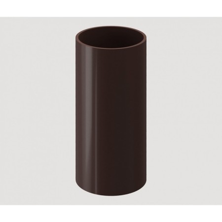 Döcke Standard drain pipe, brown, 80mm * 3m.