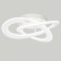 Ceiling chandelier Mantra Planet, Led, 1800lm, 3000k, 120 mm, white color