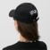 Women's cap Minaku "Love" Black color, rr 56-58