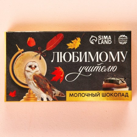 Dairy chocolate "Beloved Teacher", 27 g.-2