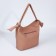 Luggage bag on lightning, 2 external pockets, pink color