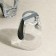 A set of glasses “SNEP” glass, 260 ml, 3 pcs, gray plastic accessory