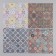 A set of scrapbooking paper 12 sheet. 12 designs "Moroccan patterns" 160 grams 15.2x15.2 cm