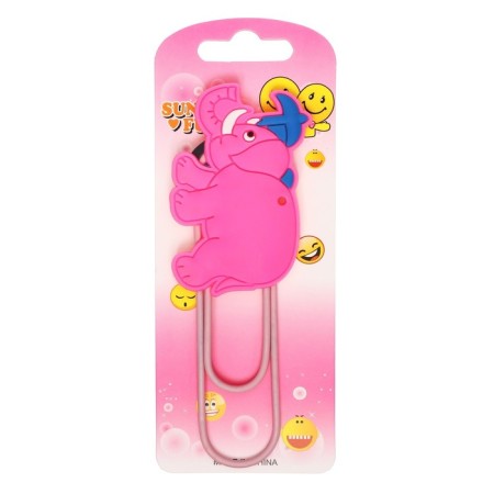 The bookmark is large, 11 cm, "elephant", mix-4