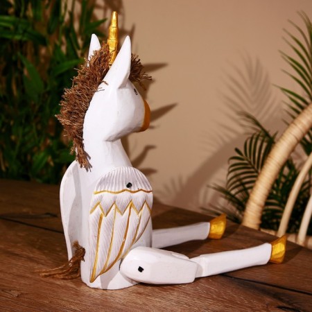 Souvenir "Unicorn" hanging paws, tree 50 cm-4