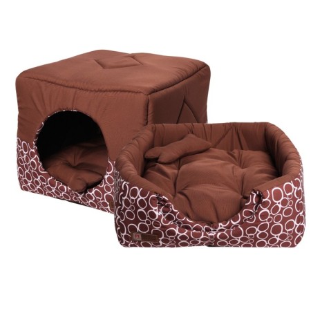 Lynchik "Domeded" 45 x 45 x 45 cm, chocolate-2