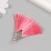 Decor for creativity Textile "Brush East" Coral set 2 pcs 1.6x4.5 cm