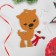 Set for creativity - Create a Christmas tree decoration from the felt "Olenenok in a scarf"
