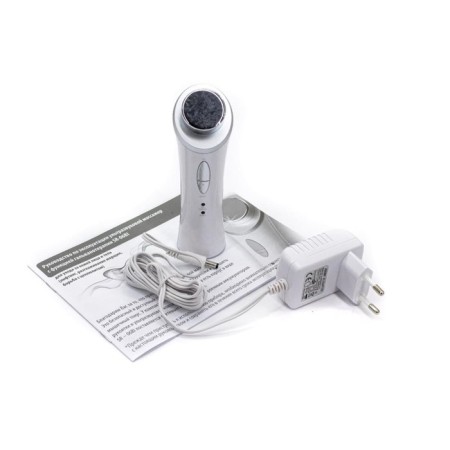 Facial massager SR-06 BI, electric, ultrasonic, from the battery, white-2