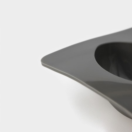 Silicone form for baking “Eggs”, 27.5 × 16.5 × 3 cm, 8 cells, 6.3 × 4.4 cm, gray color-4