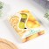 A set of tea candles aromatic "lemon", 3.8x1.6 cm, 3.5 hours, 12 g, 6 pieces