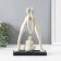 Souvenir Polystone "House there is the family" White 7x17x24.5 cm