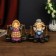 Souvenir Polystone "Grandpa/Granny - with a rocker" MIX 19.5x6.3x16 cm