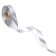 Holographic tape for decor and gifts, silver, 2 cm x 50 m
