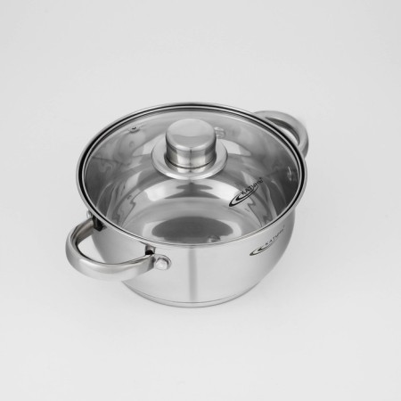 Gretta pan set, 3 subjects: pots 2.2 l, 4.2 l, bucket 1.6 l, capsule, induction-4